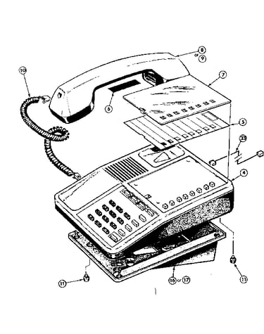 Telephone assembly