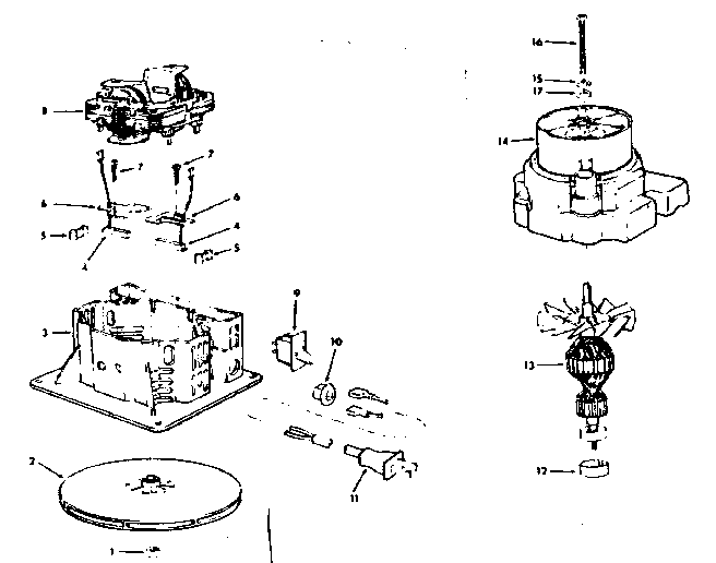 Motor for craftsman wet-dry vacs