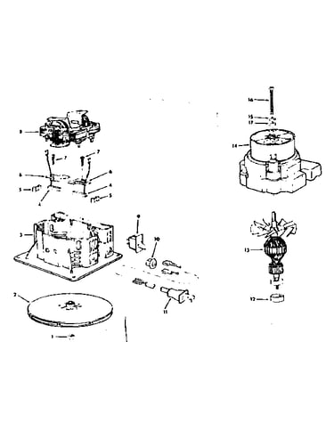 Motor for craftsman wet-dry vacs