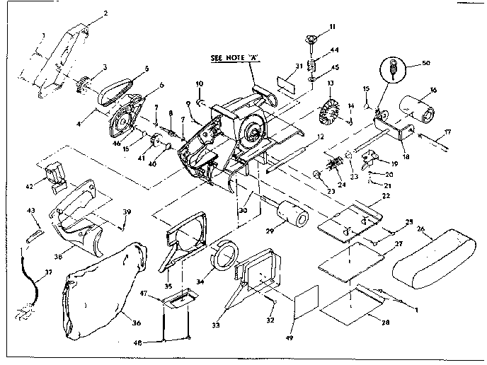 Gear and platen assembly