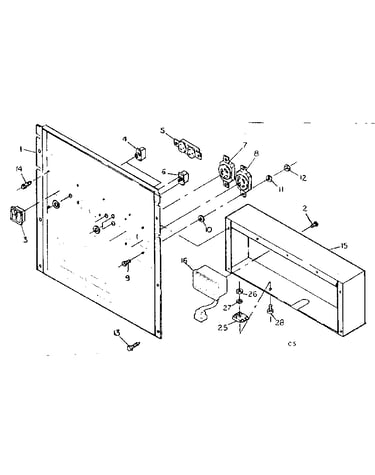 Receptacle panel assembly