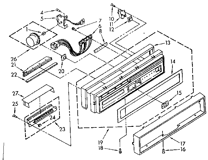 Control panel parts