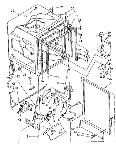 Tub and rapid advance timer parts