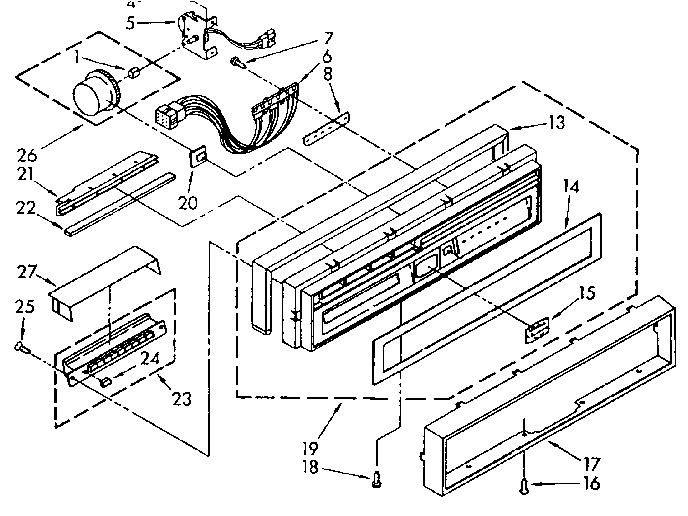 Control panel parts
