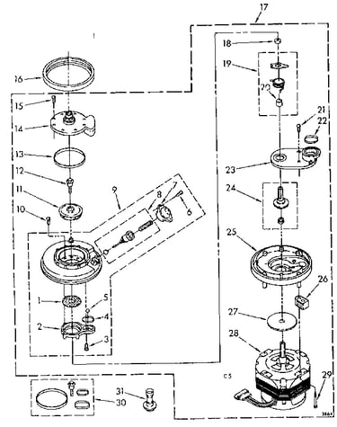 Pump and motor parts