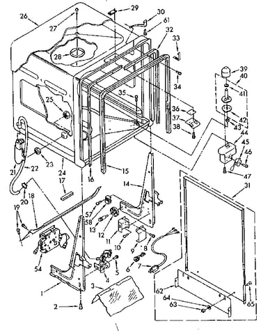 Tub and rapid advance timer parts