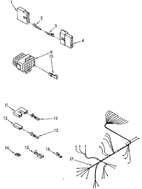 WIRING HARNESS PARTS