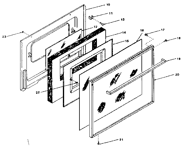 OVEN DOOR