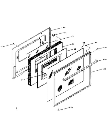 Oven door