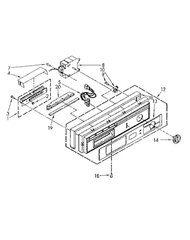 Control panel parts