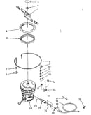 Heater, pump and lower sprayarm parts