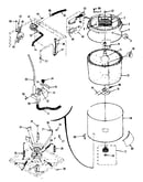 Tubs, water valve, lid switch