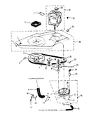 Washer drive system, pump