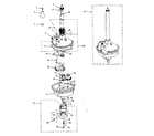 Kenmore 41789695100 transmission, water seal, lower bearing asmy. diagram