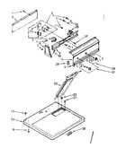 Top and console assembly