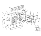 Sears 411479360 unit parts diagram