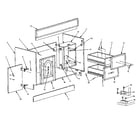 Sears 411471240 unit parts diagram