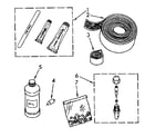 Kenmore 1068751491 optional parts (not included) diagram