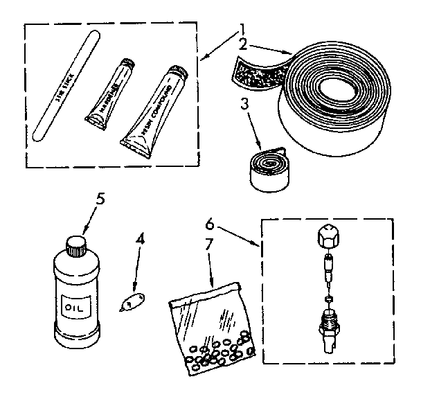 Optional parts (not included)