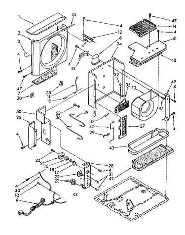 Air flow and control parts