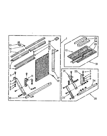 Accessory kit parts