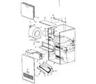 Kenmore 867769360 non-functional replacement parts diagram