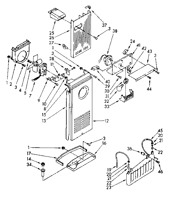 Air flow parts