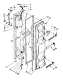 Freezer door parts
