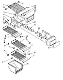 Freezer interior parts