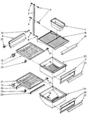 Refrigerator interior parts