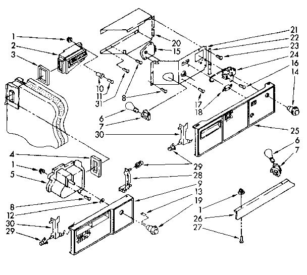 Air flow and control parts