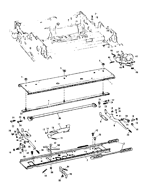 CARRIAGE & CARRIAGE RAIL MD-025