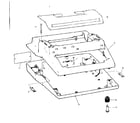 Brother M3810 main cover & name plate mn-061 diagram