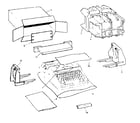 Brother M3810 packing material mn-930 diagram