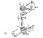 Onan N52M-GA019.9/3580B carburetor parts group diagram
