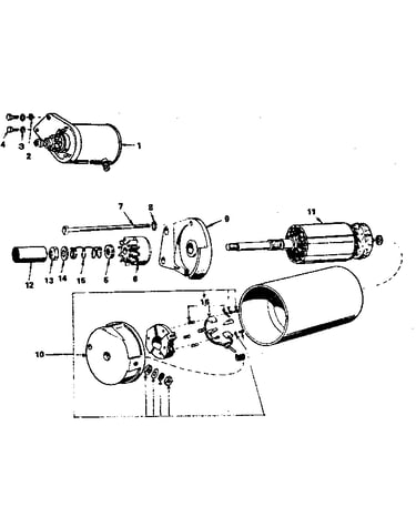 Starter parts group