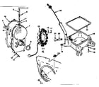 Onan N52M-GA019.9/3580B oil base and gearcase group diagram
