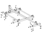 Lifestyler 287554 main frame assembly diagram