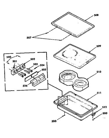 Smooth top module kit no. 4998030