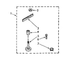 Kenmore 11081476400 miscellaneous parts diagram