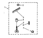 Kenmore 11081360800 miscellaneous parts diagram