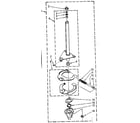 Kenmore 11081360100 brake and drive tube parts diagram