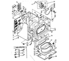Kenmore 11086294850 limited edition cabinet parts diagram