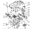 Sears 63654370 replacement parts diagram