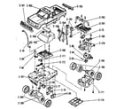 Sears 54333 replacement parts diagram