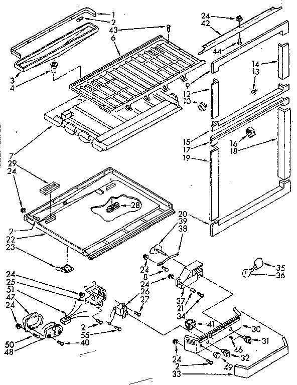 BREAKER AND PARTITION PARTS