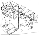 Kenmore 1068648521 liner parts diagram
