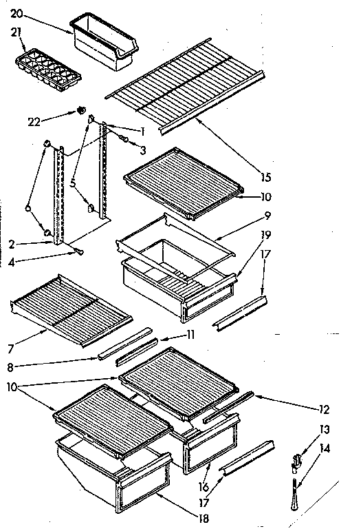 SHELF PARTS