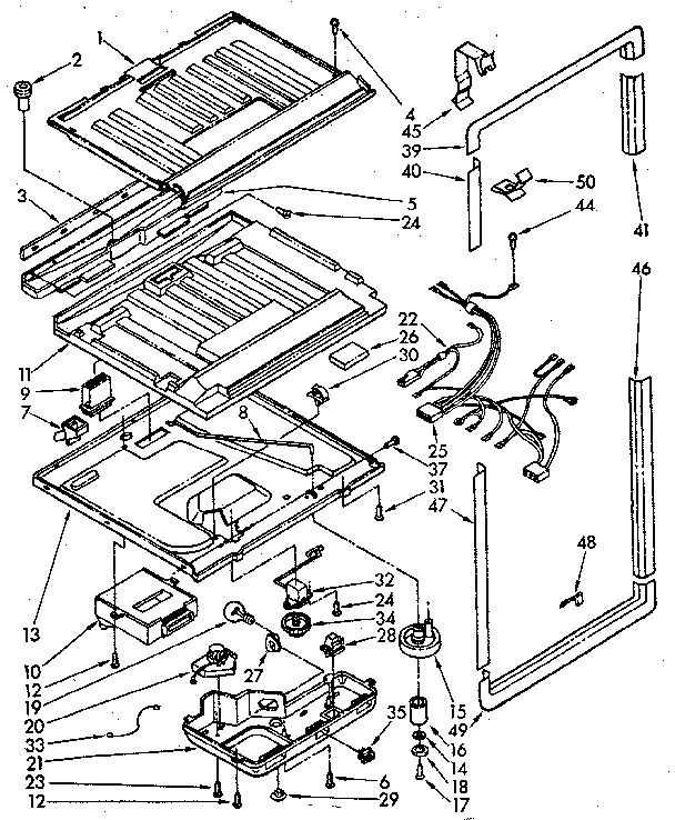 COMPARTMENT SEPARATOR AND CONTROL PARTS