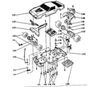 Sears 54390 replacement parts diagram
